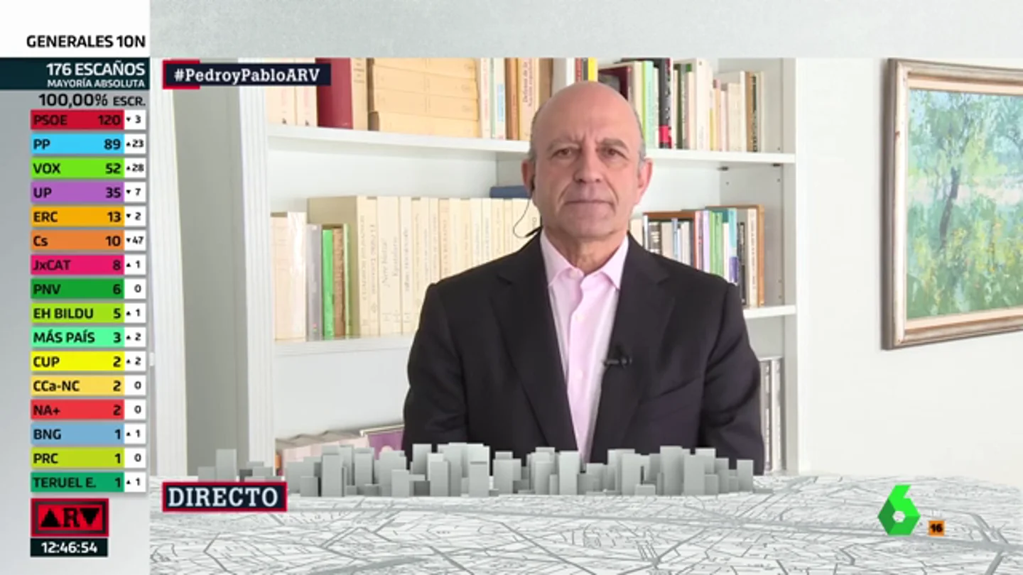 El mensaje de José Antonio Zarzalejos: "Soy un traidor a Vox y lo seguiré siendo" El mensaje de José Antonio Zarzalejos: "Soy un traidor a Vox y lo seguiré siendo"