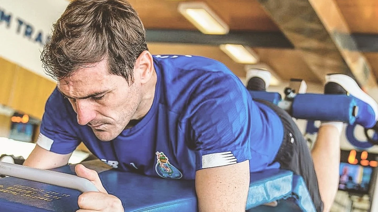 Iker Casillas, entrenando Iker Casillas, entrenando