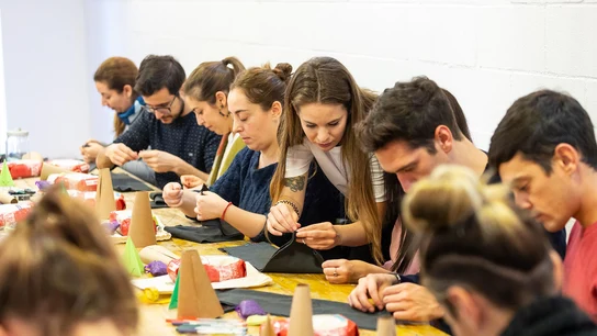 Taller de decoración en el Recycling Market 2018 Recycling Market