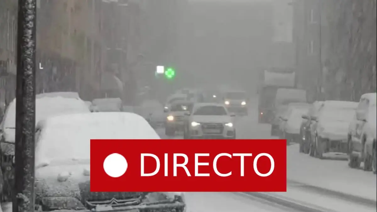 Asturias, Galicia, Madrid y León | Temporal de nieve en España y el estado de las carreteras en directo