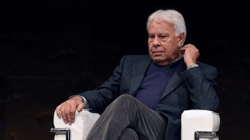 El expresidente del Gobierno, Felipe González