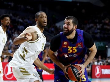 Nikola Mirotic, en el partido contra el Real Madrid Nikola Mirotic, en el partido contra el Real Madrid