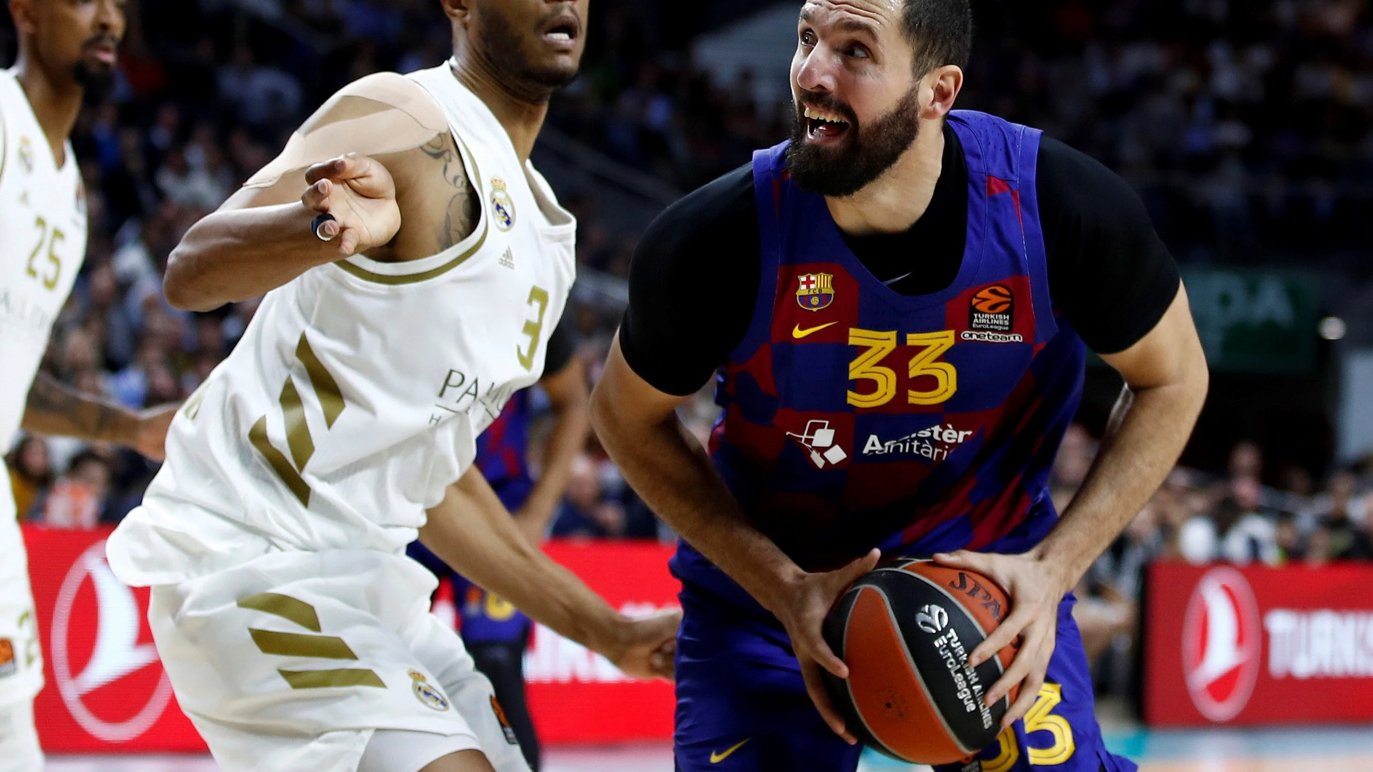 Nikola Mirotic, en el partido contra el Real Madrid