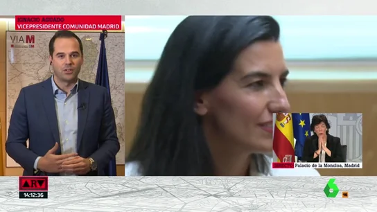 Aguado, sobre los ataques machistas de la diputada de Vox: "No lo comparto" Aguado, sobre los ataques machistas de la diputada de Vox: "No lo comparto"