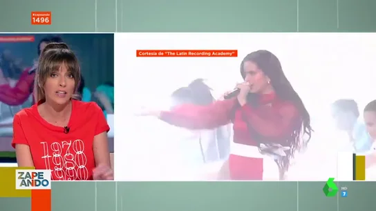 La reacción de Anna Simon a la actuación de Rosalía en los Latin Grammy La reacción de Anna Simon a la actuación de Rosalía en los Latin Grammy