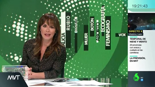 La contundente respuesta de Mamen Mendizábal a la diputada de Vox que comparó feminismo con cáncer: "¿Estáis de coña?" La contundente respuesta de Mamen Mendizábal a la diputada de Vox que comparó feminismo con cáncer: "¿Estáis de coña?"