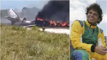 El expiloto Tuka Rocha, herido en un accidente mortal de avión