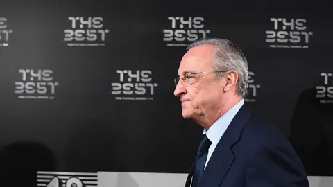 Florentino Pérez, en la última gala de los premios 'The Best' Florentino Pérez, en la última gala de los premios 'The Best'