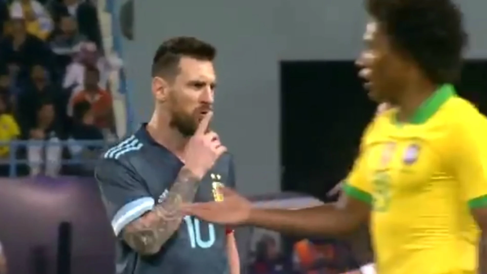 Lionel Messi manda callar a Tite