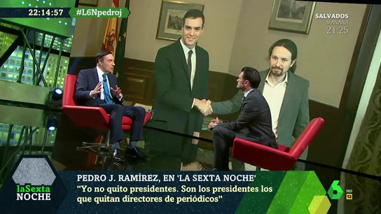Pedro J. Ramírez: "Lo que hace dos meses no dejaba dormir a Sánchez hoy es 'imprescindible'" Pedro J. Ramírez: "Lo que hace dos meses no dejaba dormir a Sánchez hoy es 'imprescindible'"