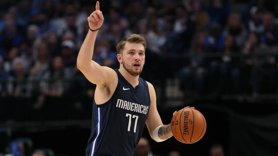 Luka Doncic, con los Mavericks Luka Doncic, con los Mavericks
