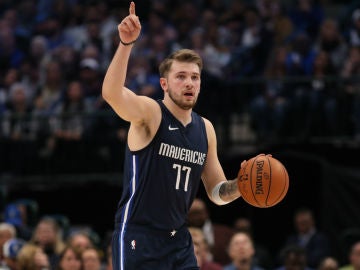 Luka Doncic, con los Mavericks Luka Doncic, con los Mavericks