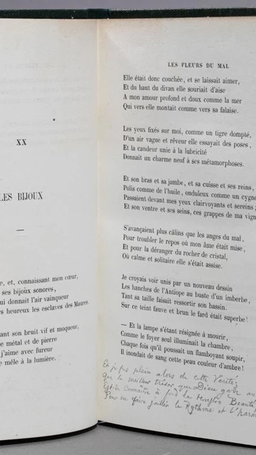 Versos inéditos de Baudelaire 