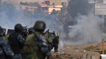 Disturbios en Bolivia