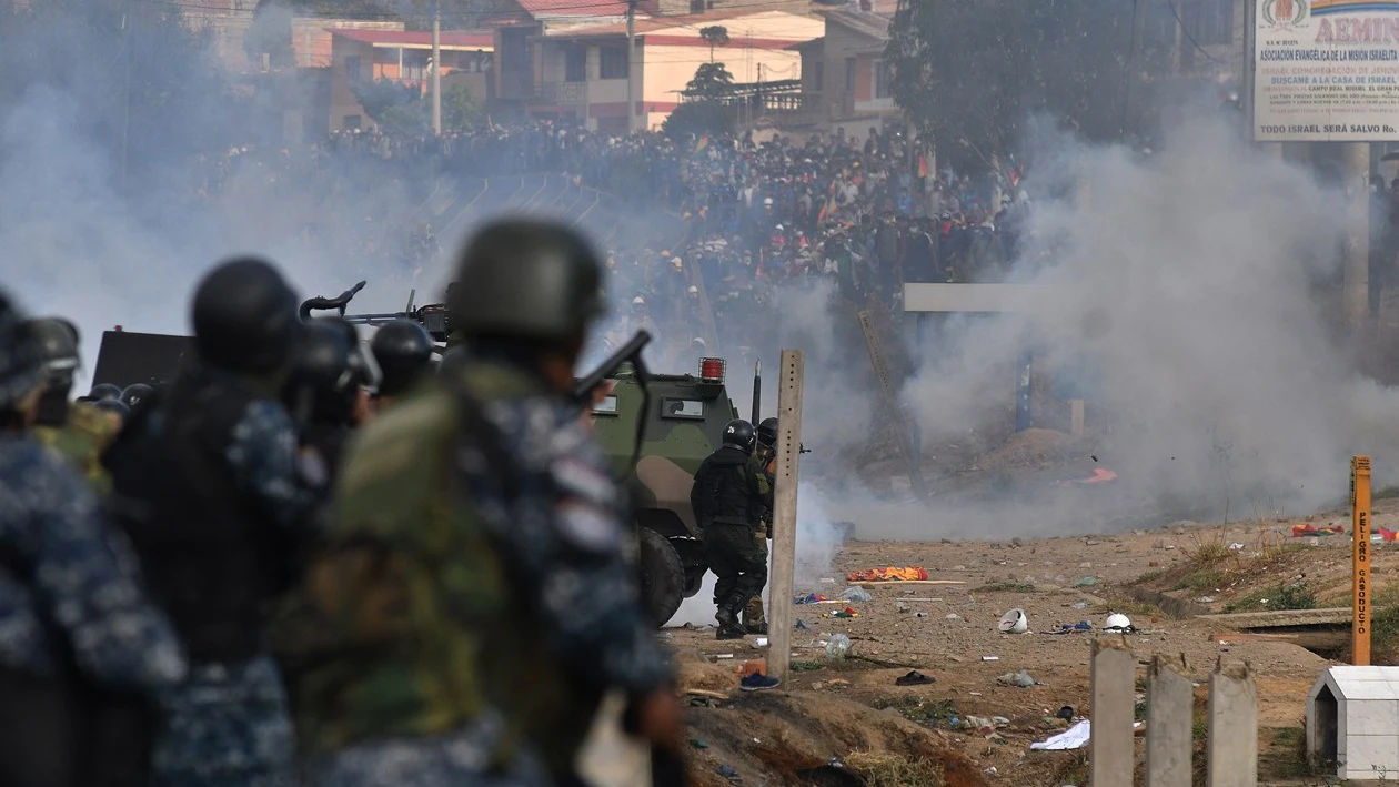 Disturbios en Bolivia