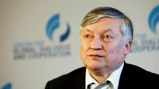 Anatoli Karpov, en una imagen de achivo Anatoli Karpov, en una imagen de achivo
