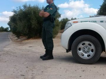 Imagen de archivo de un guardia civil Imagen de archivo de un guardia civil