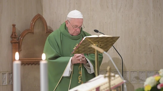 Imagen del papa Francisco en El Vaticano Imagen del papa Francisco en El Vaticano