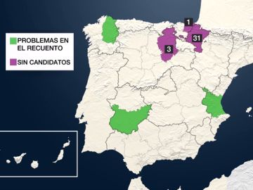 38 municipios de toda España repiten sus elecciones locales 38 municipios de toda España repiten sus elecciones locales