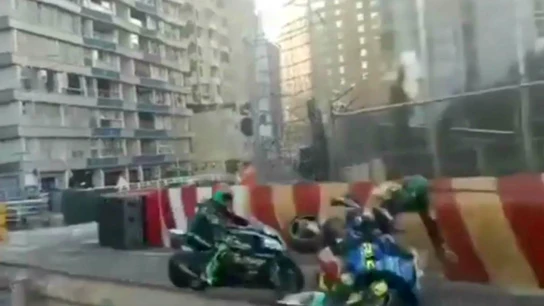 Accidente en el GP de Macao Accidente en el GP de Macao