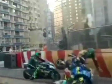 Accidente en el GP de Macao Accidente en el GP de Macao