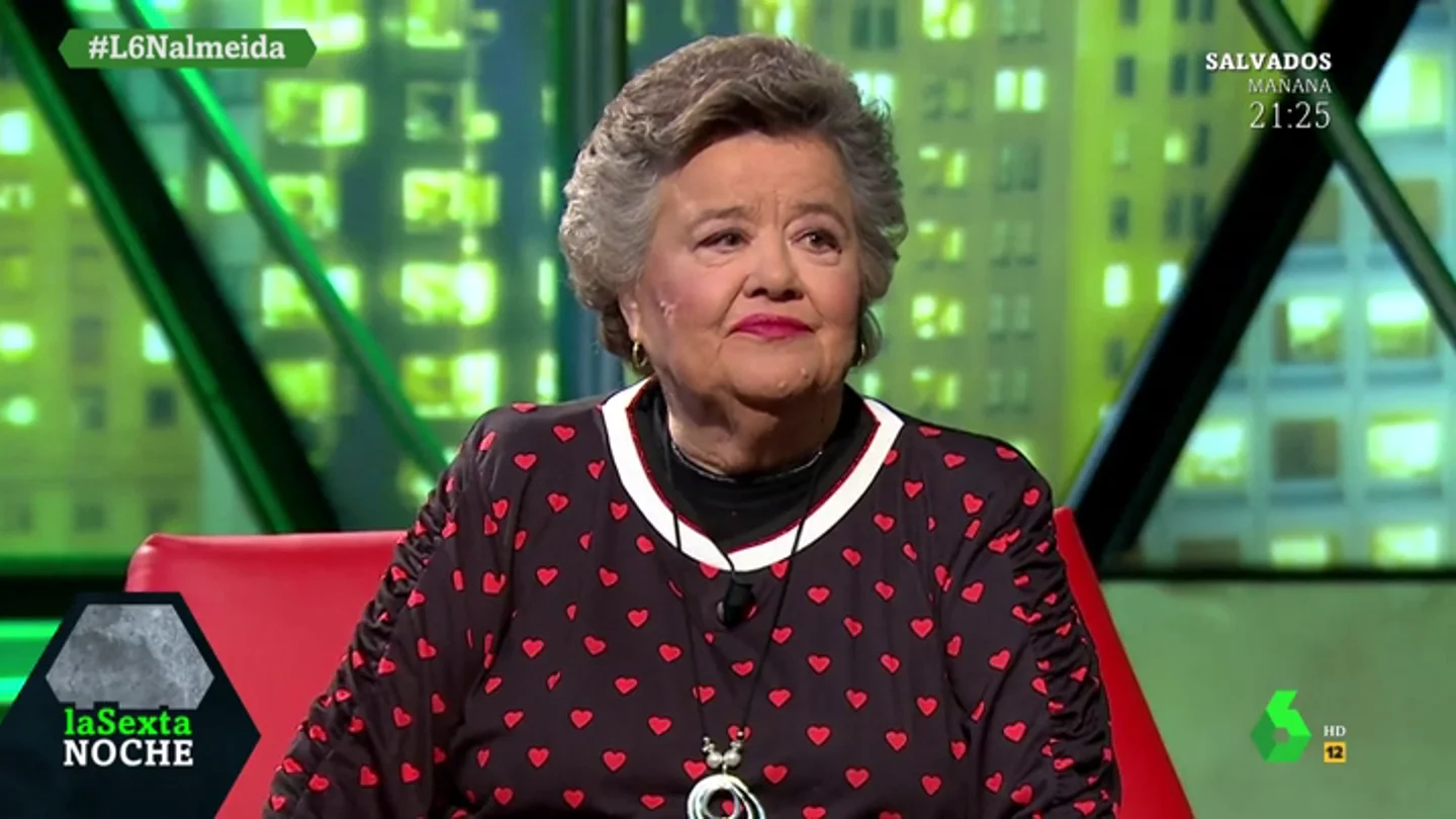 Cristina Almeida: "Aquí solo preocupa cuando viene la izquierda, pero cuando están todos en la cárcel nadie dice nada" Cristina Almeida: "Aquí solo preocupa cuando viene la izquierda, pero cuando están todos en la cárcel nadie dice nada"