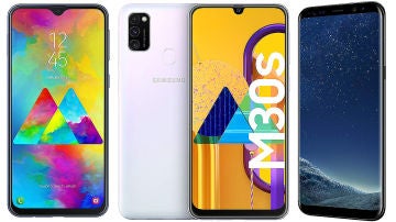 Samsung M20, M30, S8