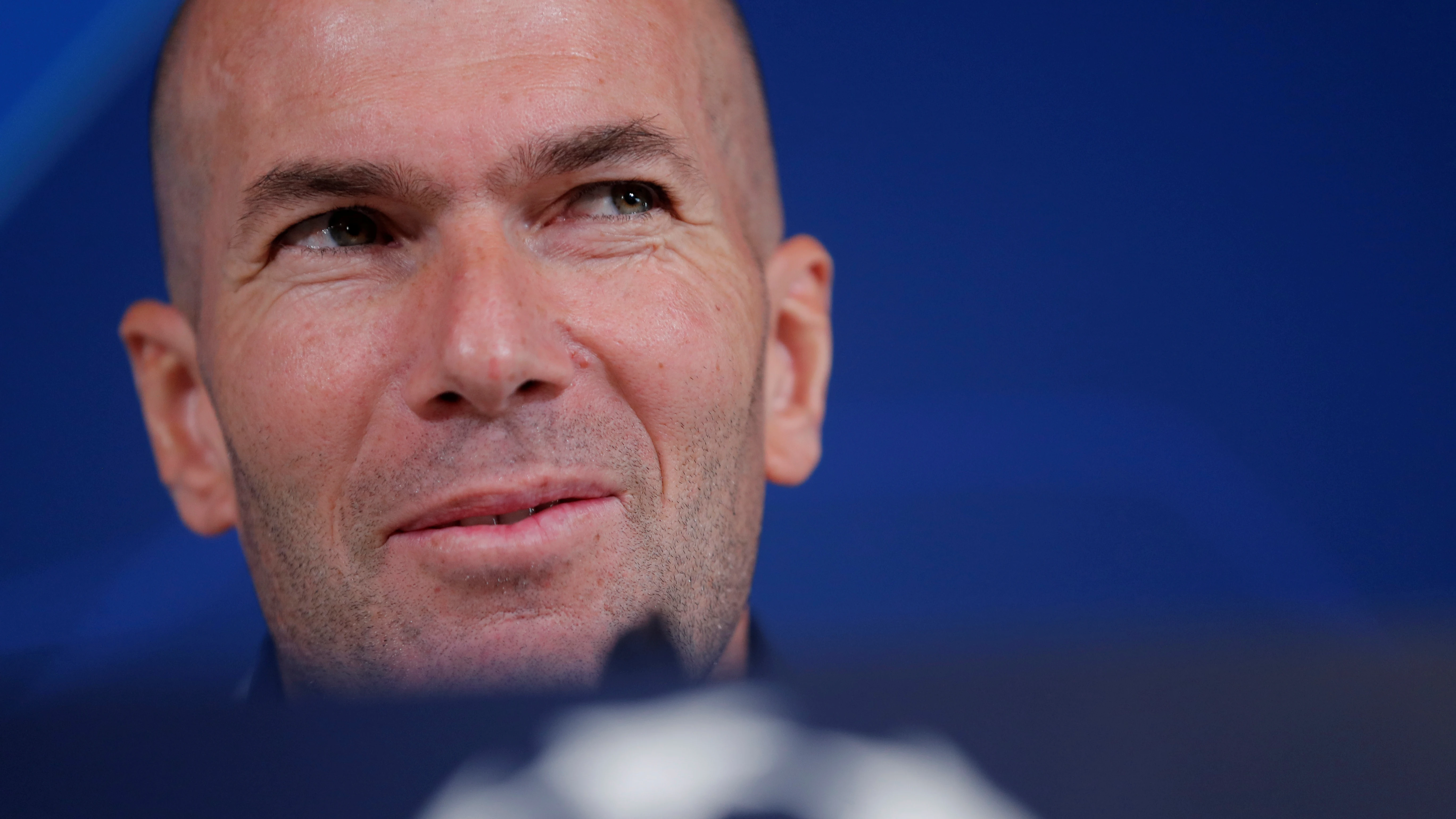 Zidane, en rueda de prensa