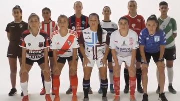 Jugadoras argentinas contra la violencia de género