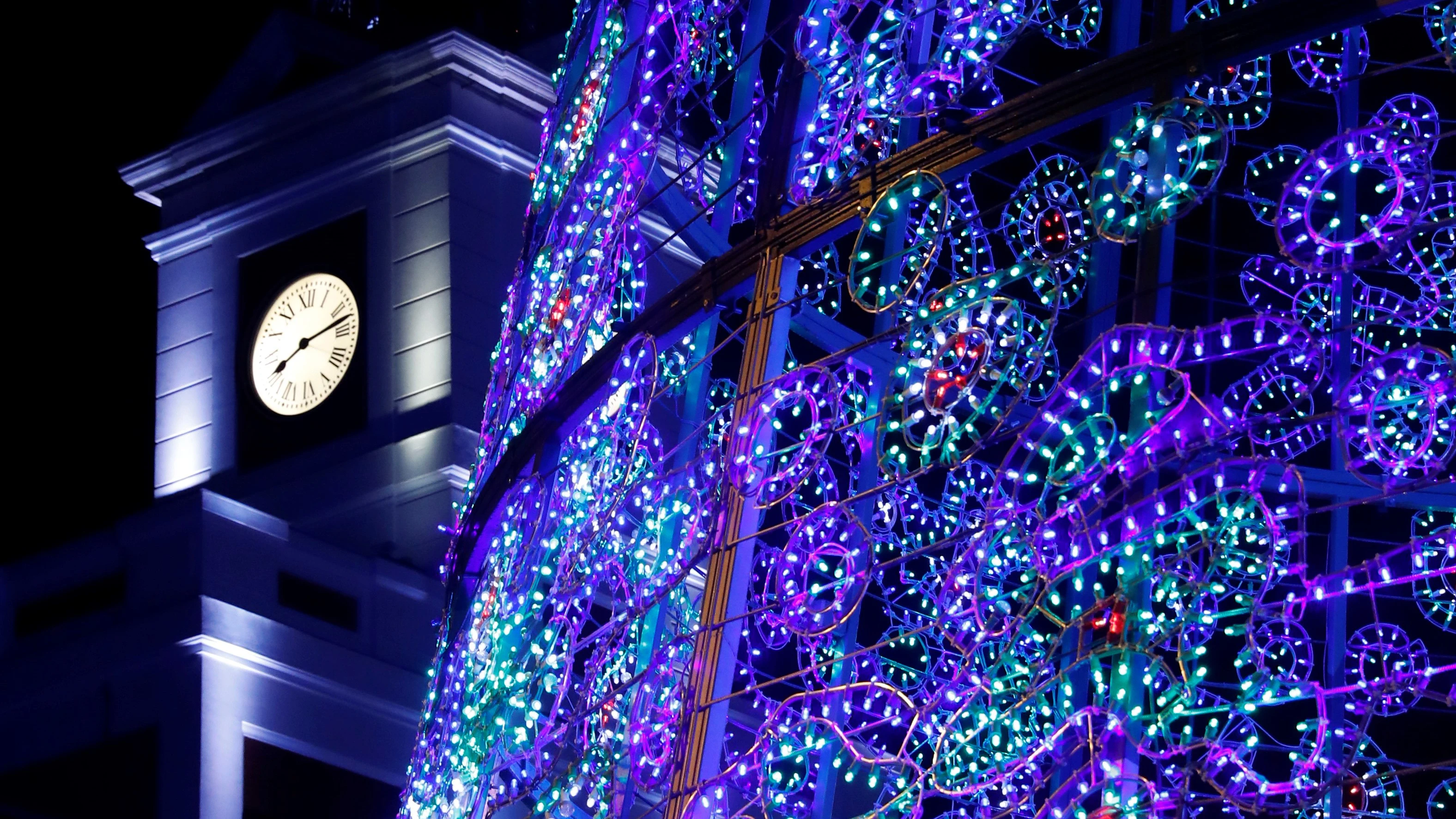 Luces navideñas en Madrid 