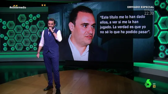 "A ver si me la han jugado, no sé qué ha podido pasar": así negaba un diputado del PP de León haber falsificado su currículum "A ver si me la han jugado, no sé qué ha podido pasar": así negaba un diputado del PP de León haber falsificado su currículum