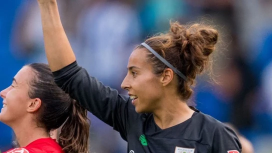 Ainhoa Tirapu, jugadora del Athletic Club Ainhoa Tirapu, jugadora del Athletic Club