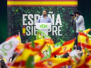 El presidente de Vox, Santiago Abascal El presidente de Vox, Santiago Abascal