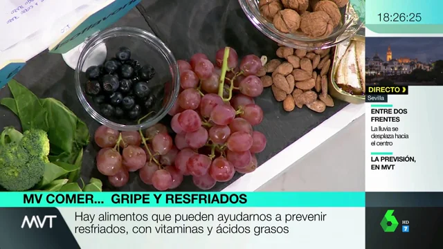 Estos son los alimentos que pueden aliviar los síntomas de la gripe