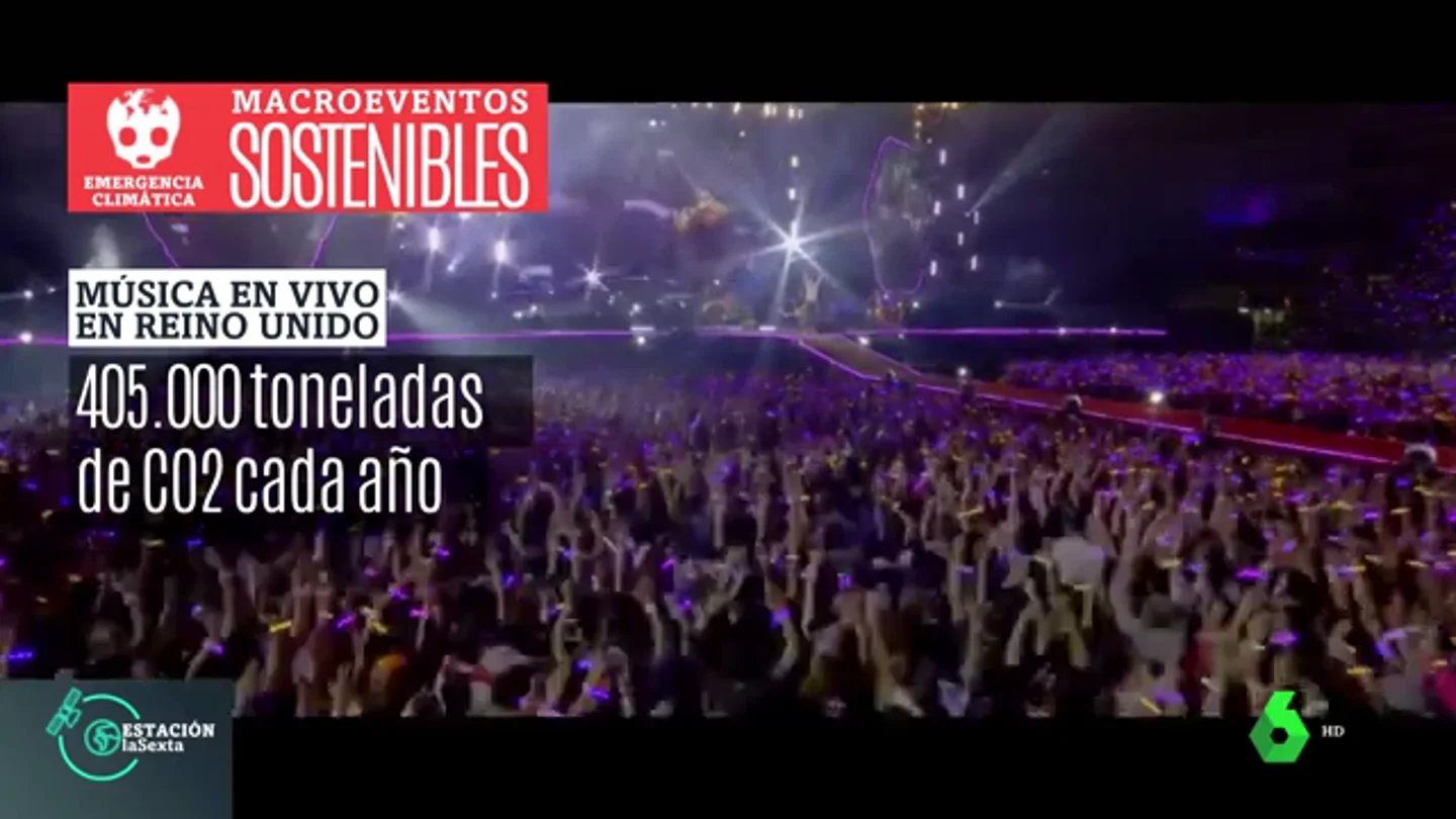 Macroeventos 'macrocontaminantes': la iniciativa de Coldplay para no contribuir al calentamiento global Macroeventos 'macrocontaminantes': la iniciativa de Coldplay para no contribuir al calentamiento global
