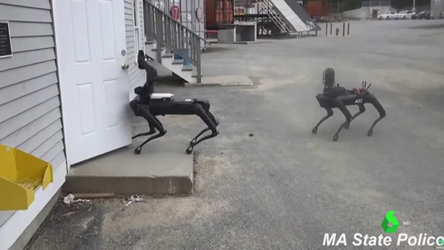 Perros robots, la nueva apuesta de la Policía que ya patrulla por Massachussets Perros robots, la nueva apuesta de la Policía que ya patrulla por Massachussets