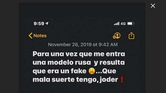 La respuesta del actor Miguel Ángel Silvestre al conocer el engaño. La respuesta del actor Miguel Ángel Silvestre al conocer el engaño.