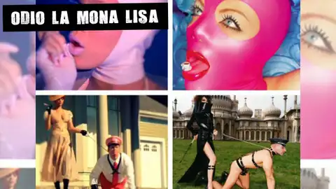 Comparación entre vídeos de Rihanna y obras de David LaChapelle Odio la 'Mona Lisa'