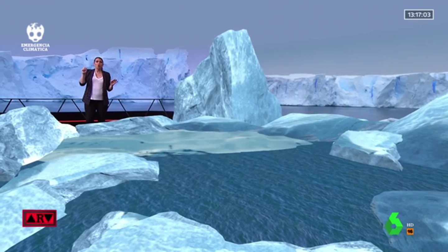 La realidad aumentada inunda el plató de Al Rojo Vivo: las terribles consecuencias del aumento de temperaturas La realidad aumentada inunda el plató de Al Rojo Vivo: las terribles consecuencias del aumento de temperaturas