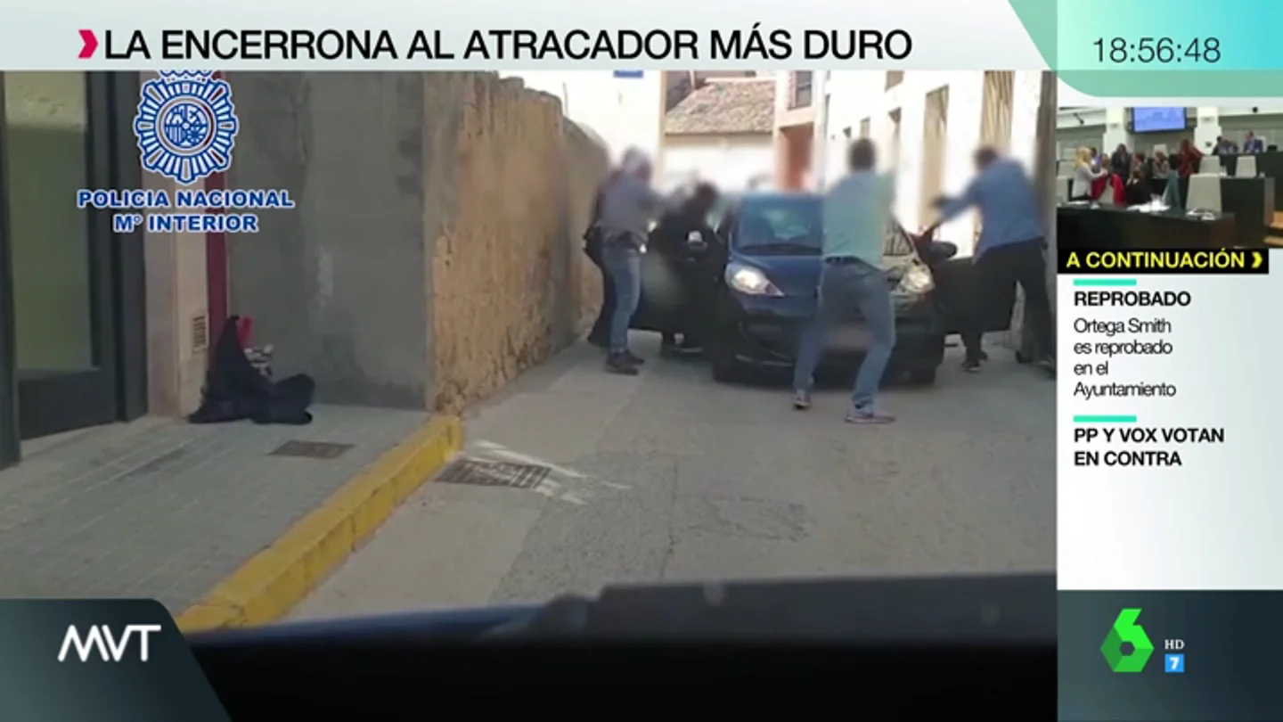 Así ha sido la detención de Eduardo 'Dumbo', uno de los atracadores más duros de España Así ha sido la detención de Eduardo 'Dumbo', uno de los atracadores más duros de España