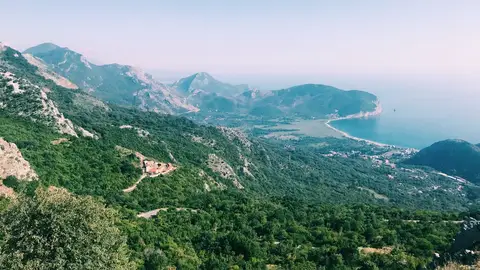 Vista del Adriático desde los Balcanes Vista del Adriático desde los Balcanes