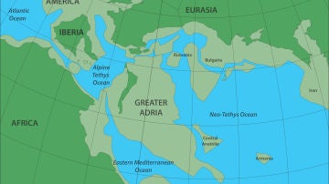 Recreación de Europa, Africa y Gran Adria