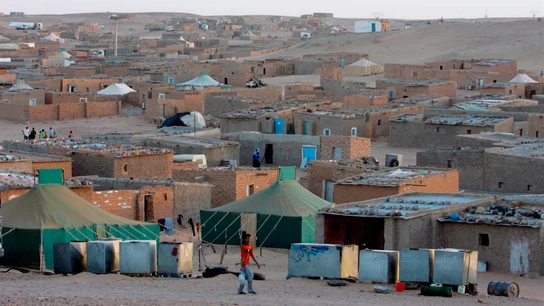 Campo de refugiados saharauis en Tinduf Campo de refugiados saharauis en Tinduf
