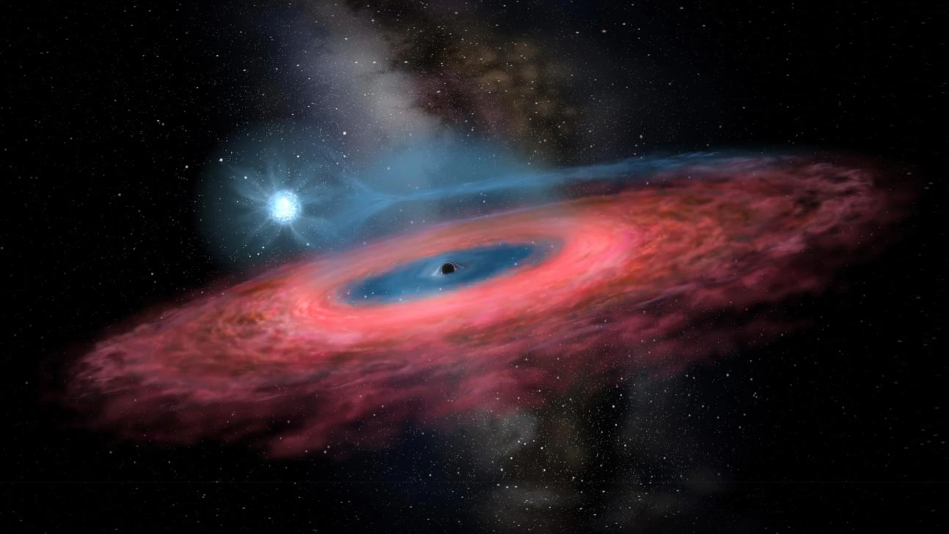 Un agujero negro que desafia los modelos de evolucion estelar