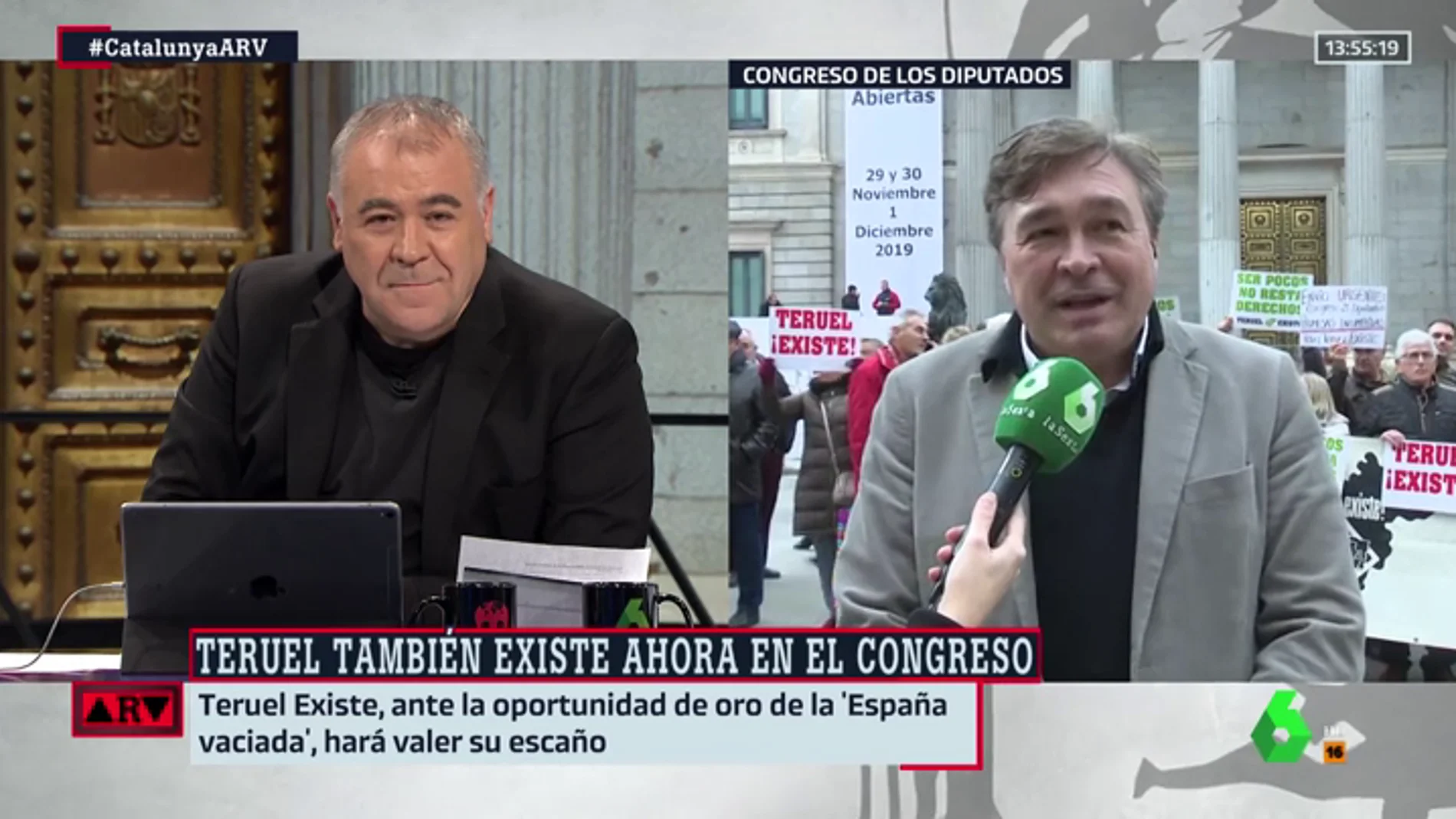 La reivindicación de Teruel Existe: "Solo queremos sobrevivir como territorio, es una llamada de socorro"