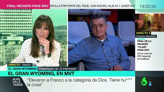 Wyoming, sobre la Transición: "Mostraron a Fraga como padre de la Constitución y se dedicó a que no hubiera democracia" Wyoming, sobre la Transición: "Mostraron a Fraga como padre de la Constitución y se dedicó a que no hubiera democracia"