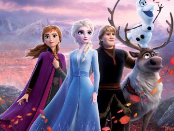 Cartel promocional de la película Frozen II Cartel promocional de la película Frozen II
