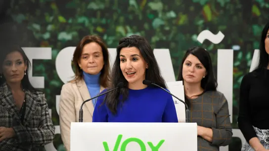 La portavoz de Vox en Madrid, Rocío Monasterio La portavoz de Vox en Madrid, Rocío Monasterio