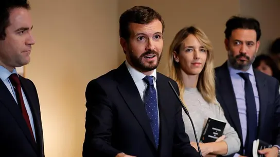 El líder del PP, Pablo Casado El líder del PP, Pablo Casado