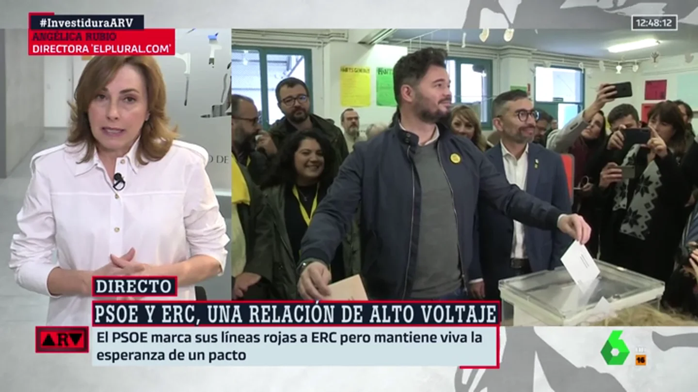 Angélica Rubio: "Si vamos a terceras elecciones, nos podemos encontrar a Abascal de vicepresidente" Angélica Rubio: "Si vamos a terceras elecciones, nos podemos encontrar a Abascal de vicepresidente"